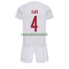 Maillot de Supporter Danemark Simon Kjaer 4 Extérieur Coupe du Monde 2022 Pour Enfant
